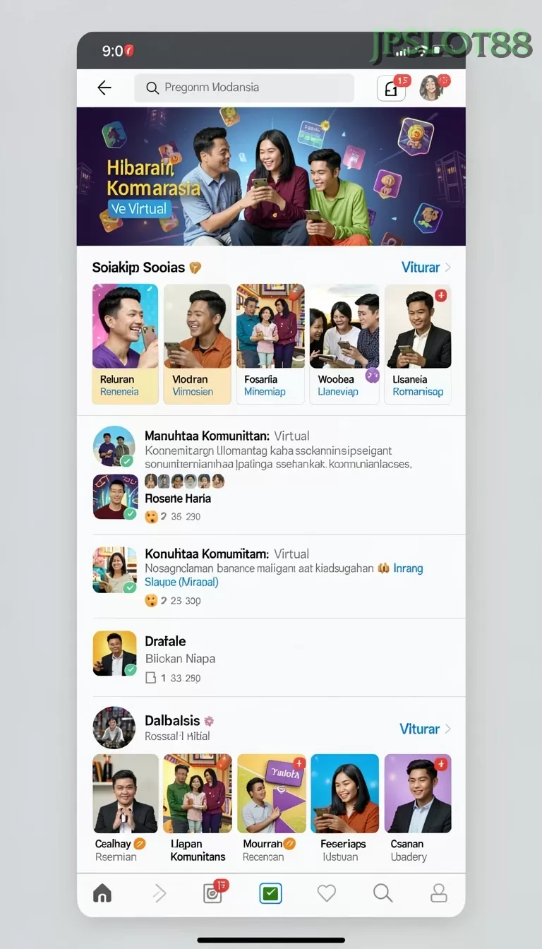 Cuplikan layar RPRR — aktivitas