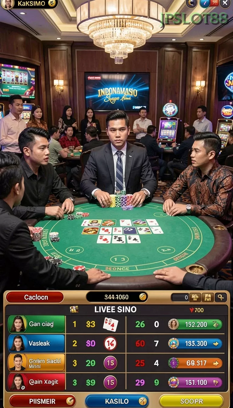 Cuplikan layar GOMU837 — menu navigasi
