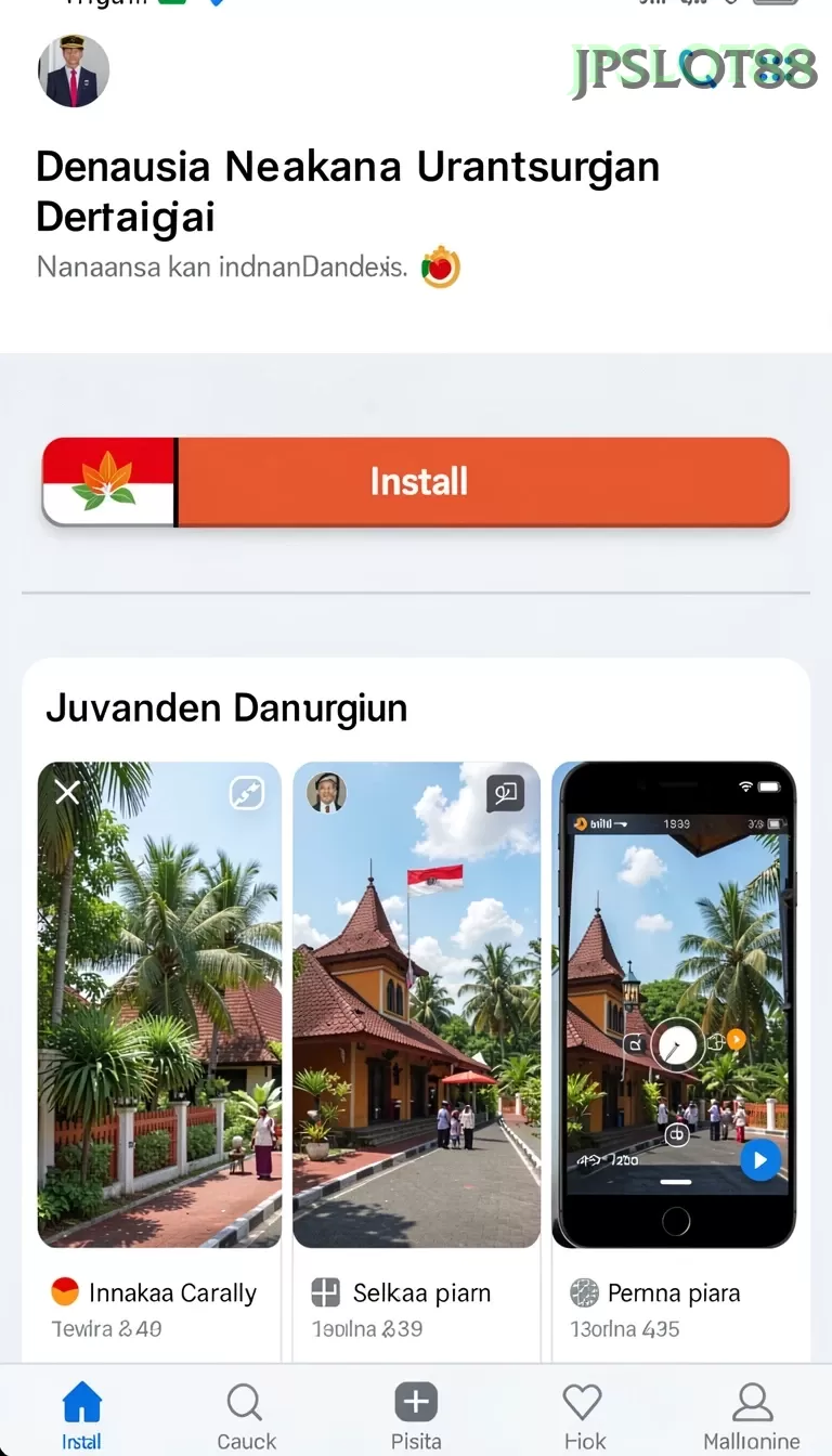 Cuplikan layar GARUDA999 — aktivitas